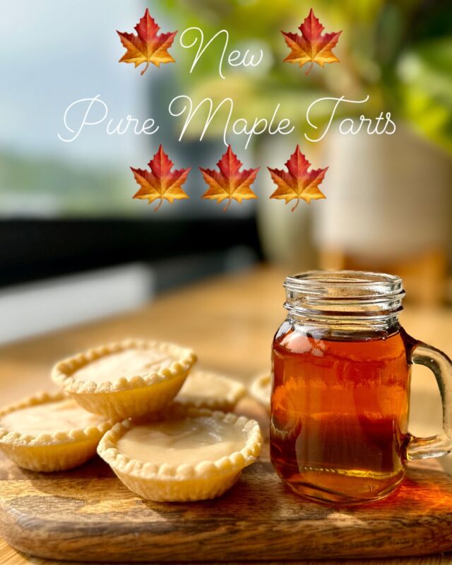 Made with pure local maple syrup, our new maple tarts are the perfect treat for your Friday! 

Available starting today at both cafés.

#maple #maplesyrup #tarts #local #lovelocal