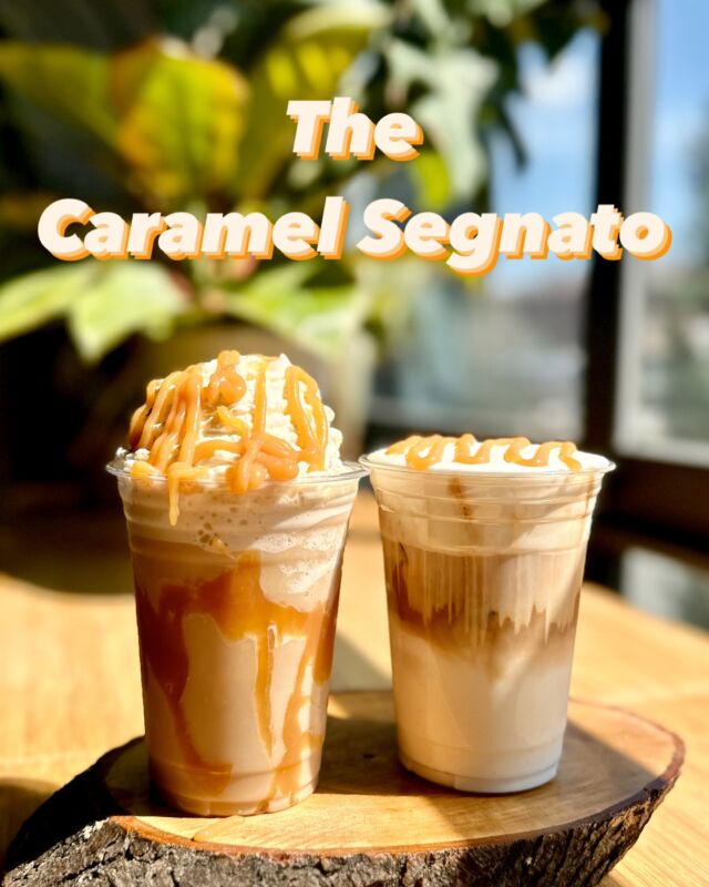 ☀️Blended or Iced, this summer sunshine calls for a Caramel Segnato made the way you want it this beautiful day!☀️

#iced #blended #caramel #coffee #coldfoam #whipcream #sudbury